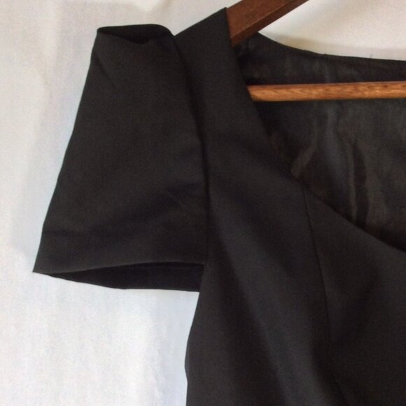 Love 21 Black Shift Dress Size M NWT - Picture 5 of 10